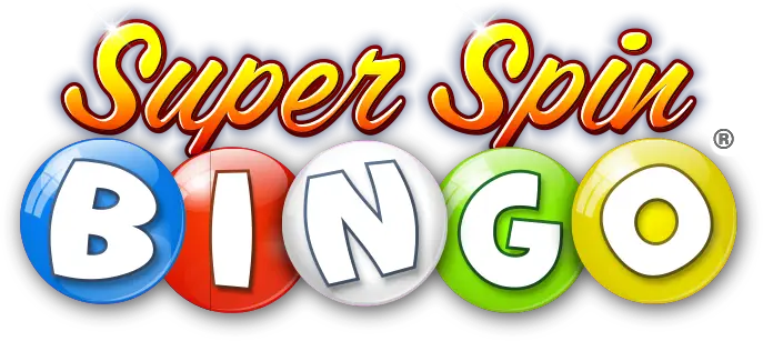 Super Spin Bingo logo with colorful bingo balls spelling BINGO below the words Super Spin in orange script font.